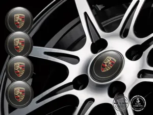 Porsche Ruota Decalcomania Edizione Adesivi Silicone Gara